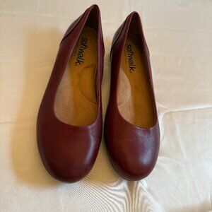 SoftWalk Sonoma Women's Ballet Flats Burgundy Sz 7.5M
